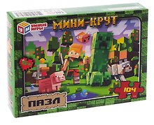 Пазл «Мини-крут» 104 элемента, My Game