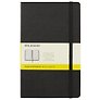Книга для записей Moleskin Classic Large, твёрдая обложка, чёрная, 120 листов, А5
