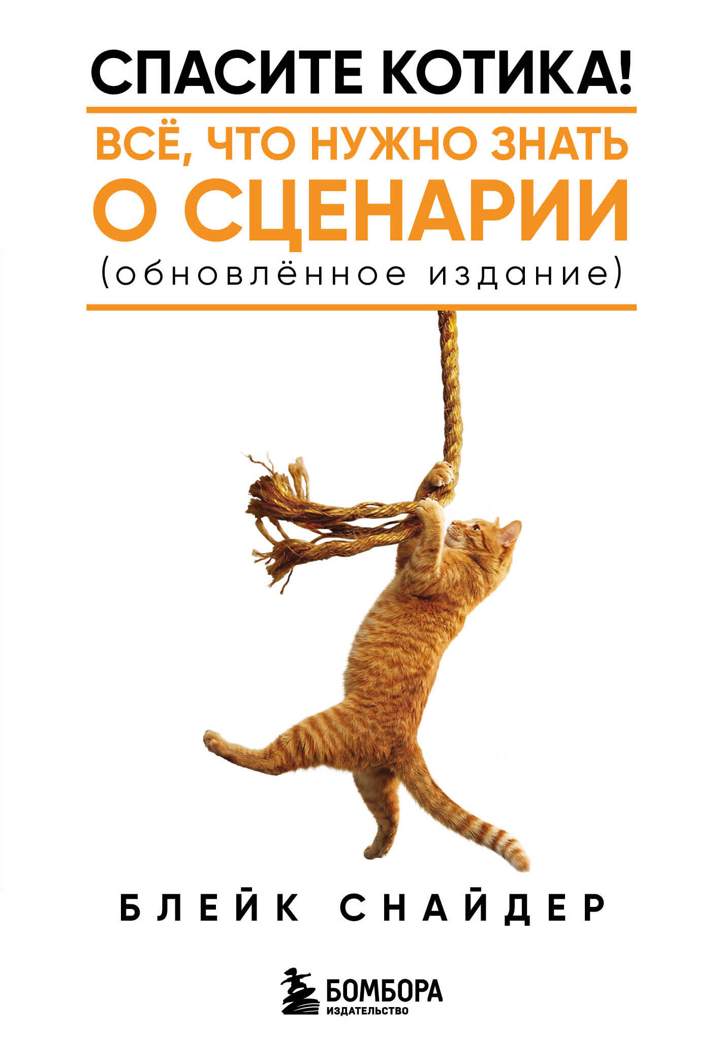 Обложка книги «Спасите котика! Все, что нужно знать о сценарии (обновленное издание)»