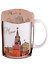 Кружка Москва ХВБ-Спасская башня 500мл фарфор цв.рисунок (060-50-19-21-CL) - 0