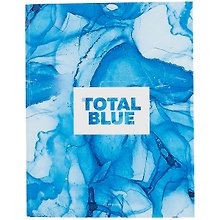 Тетрадь на кольцах «Total Blue» 240 листов в клетку, А5, сменный блок - BG