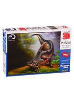 Пазл 3D Prime 3D 500 эл. Карнотавр против антарктопельты (Carnotaurus vs Antarctopelta)