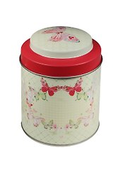 Сувенир Феникс Презент Емкость д/сыпучих продуктов Облако бабочек 8,7*11,5см 680мл