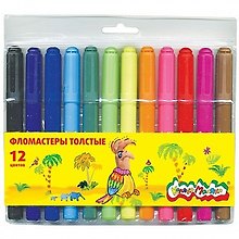 Фломастеры «Каляка» Каляка -Маляка, 12 цветов