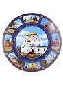 Тарелка сувенирная Ярославль К8 D20 (фарфор с подставкой)