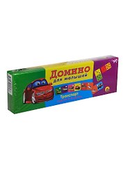 Домино для малышей Транспорт (ИН-0958) (2-4 игрока) (Рыжий кот)