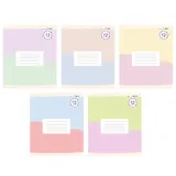 Тетрадь в крупную клетку Listoff, "Моя тетрадь (Универсальная плашка)", 12 листов, в ассортименте