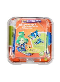 Конструктор Спортивный автомобиль (2 модели в 1) (FIX0711-001) (Фиксики) (упаковка)