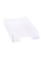 Лоток для бумаг горизонтальный прозрачный , HAN