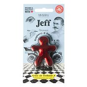 Ароматизатор для автомобиля Человечек Малина и Пачули (красный хром) Joy Fragrances (5х4)
