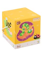 Пазл 2-3-4 элемента Dodo Насекомые