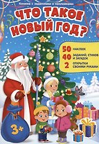 Книжка с заданиями и наклейками. Что такое Новый год