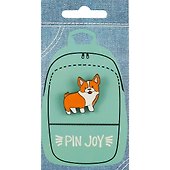 Значок «Корги», металл, Pin Joy - 0