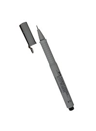 Капиллярная ручка чёрная 0,4 мм, Ecco Pigment, Faber-Castell