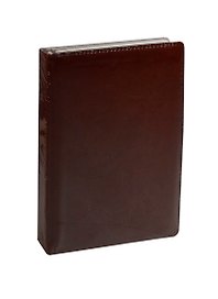 Ежедневник полудат. А5 192л "Classic" Темно-коричневый, иск.кожа, поролон, тон.бумага, справ.мат-лы, ляссе, Listoff