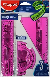 Набор геометрический «Twist N Flex», Maped