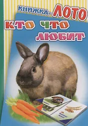 Книжка-лото. Кто что любит