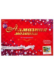 Набор для творчества, Алмазная мозаика Полдень у берега (класс.) 22*32см, (18цв.) AC22014