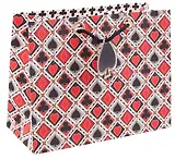 Пакет А5 18*23*10 "Карточный узор" нейтр., бум.мат.ламинат