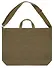 Сумка-шоппер с кнопкой Inside out (хаки) (текстиль) (40х38) (12-11525-202411-BB1) Bookvalno - 2