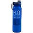 Бутылка H2O Drink more water (пластик) (700мл) (12-16092-A002) - 0