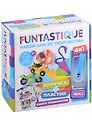 Набор для творчества 4 в 1. Funtastique 3D-ручка CLEO (Синий) с подставкой + PLA-пластик 15 цветов + Книжка с трафаретами, для мальчиков
