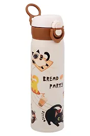 Термобутылка «Котик. Bread Party» (пластик/металл) (480мл)