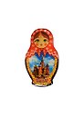 Магнит-смола Матрешка "Москва ХВБ" (02-34AS1-19)