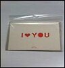 Открытка I Love you (Еж Стайл)