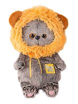 Игрушка мягкая Budi Basa, Басик BABY в шапке-лев 20см