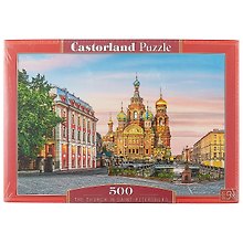 Пазл «Храм в Санкт-Петербурге» 500 элементов, Castorland