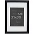 Фоторамка «Gloria black», чёрная, 21 х 30 см - 0