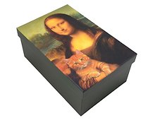 Коробка подарочная "КотоАрт" 19*12.5*8см, картон
