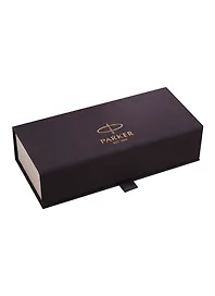 Ручка подарочная шариковая чёрная, Sonnet Matte Black GT, Parker