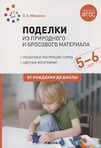 Поделки из природного и бросового материала. От рождения до школы. 5-6 лет
