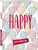 Книга для записей «Happy. Разноцветный с наклейками», 160 страниц, Эксмо - 1