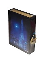Блокнот Ночной Париж в коробке с замком (224стр) (19,5х14х3)