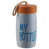Бутылка My Bottle (кракелюр) (овал) (стекло) (330мл) (12-07599-LWY2H220) - 0