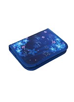Пенал школьный 1отд. "Blue fantasy" 19*13см, ткань, Оникс