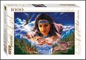 Пазл, Step puzzle,  "Небесный дух", 1000 элементов - 1