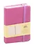 Записная книжка А6- 96л лин. "JOY BOOK. Розовый вереск" 7БЦ, иск.кожа, тонир.блок 70гр/м2, скругл.углы, ляссе, резинка, карман на задн.форзаце - 0
