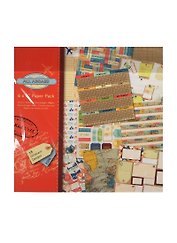 Бумага для скрапбукинга Календарь All Aboard (11062704) (32л. х 16 диз.) (15,2х15,2см) (упаков