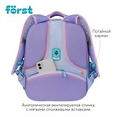 Рюкзак "Fluffy Bunny" 3 отделения, 37*28,5*16,5см, 3 кармана, анатомическая спинка - 2