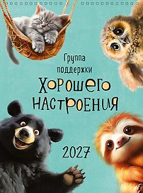 Календарь 2027г А3 "Группа поддержки хорошего настроения" настенный, на спирали