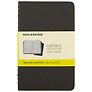 Записная книжка «Cahier Journal Pocket» А6, 32 листа в клетку, черная, 3 штуки, Moleskine