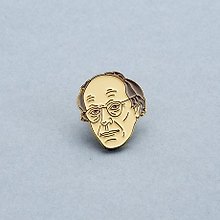 Сувенир, Значок эмалированный Бродский