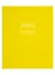 Книга для записей А5+ 96л лин. "Императорский лимон" интеграл.перепл., матов.ламин., выб.лак - 0