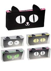 Пенал-косметичка "Cat's eyes", силикон, AnAn