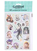 Коллекция наклеек Genshin