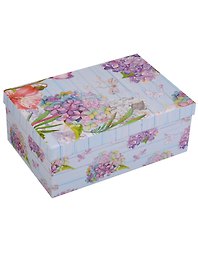 Коробка подарочная "Сирень" 21*14*8.5см, картон, Kairui